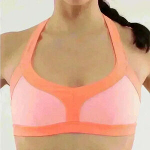 Lululemon Run: Sprint Bra
Bleached Coral / Pop  Orange